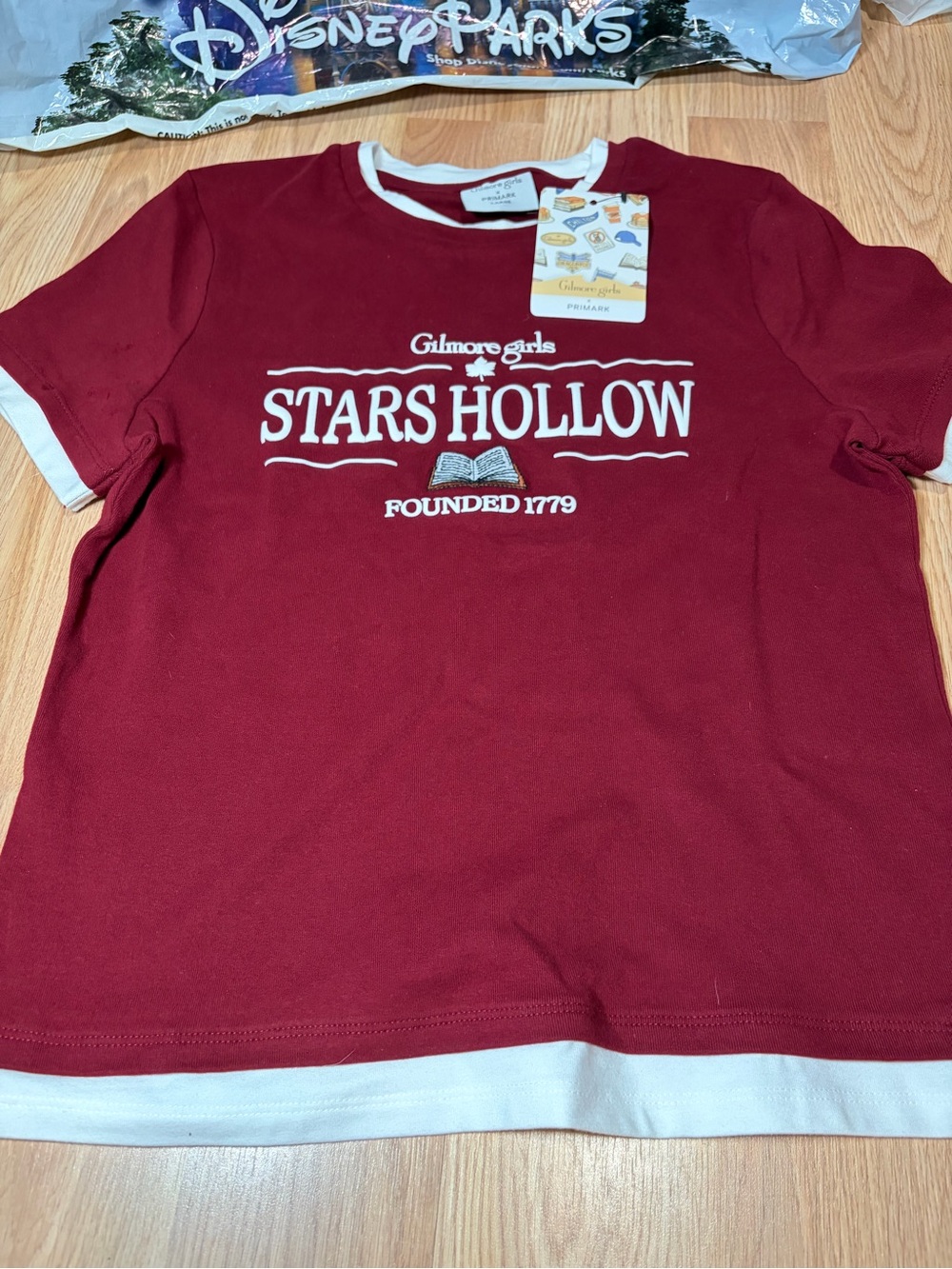 Gilmore Girls Stars Hollow Founded 1779 T-Shirt Size L *Primark* New with Tags